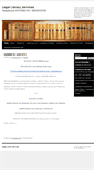 Mobile Screenshot of legallibraryservices.co.za